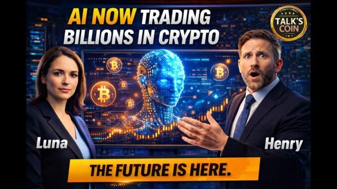 AI Is Now Trading Billions in Crypto