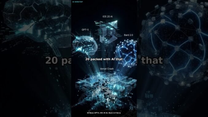 AI News: GPT-5, iOS 20 AI, Bard 2.0 & Vercel Crash | Apr 21