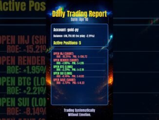 📊 AI Trading Bot Daily Report | Apr 10 #shorts #crypto