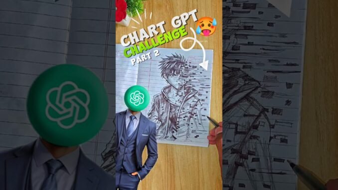 AI vs Artist 😈 | ChatGPT Drawing Challenge #drawing #art