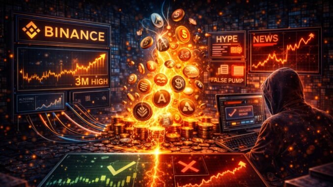 Altcoin Inflows To Binance Just Hit A 3-Month High. The Altcoin Inflows To Binance Just Hit A 3-Month High. The Reason Is Not What You Would Expect