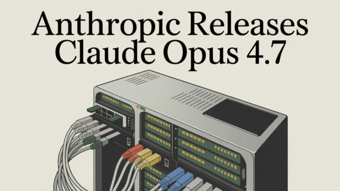 Anthropic Releases Claude Opus 4.7: A Major Upgrade for Agentic Coding, High-Resolution Vision, and Long-Horizon Autonomous Tasks