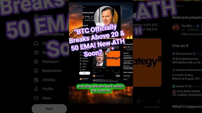 "🚨 BITCOIN BACK IN THE ZONE!#bitcoin #cryptocurrency #news