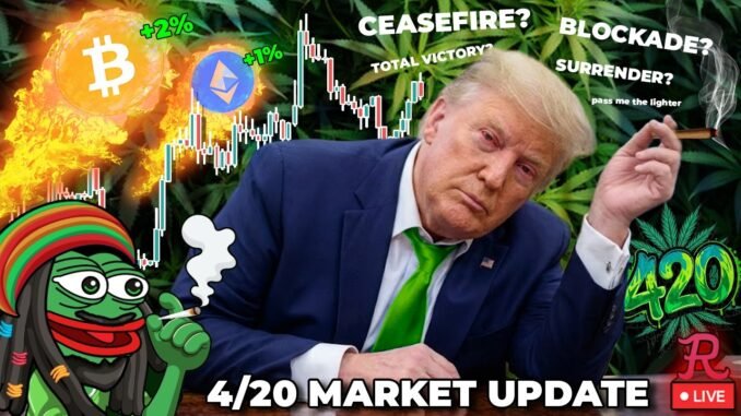 BITCOIN LIVE : BTC ROLLER COASTER, RUSSELL 2000 ATH! 420 STREAM