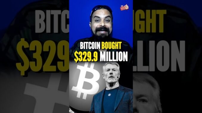 BREAKING: इस एक इंसान ने हिला दिया crypto market - $329 million का Bitcoin Buy ! मच गया हड़कंप