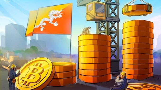 Bhutan Moves More Bitcoin as Sovereign Stash Drops Below 4,000 BTC