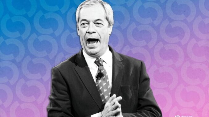 BitMEX Co-Founder Ben Delo Reveals $5.4M Donation to Farage’s Reform UK