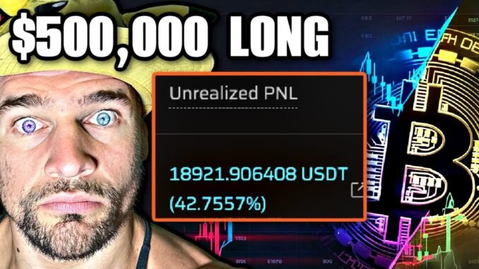 Bitcoin BREAKOUT Incoming!! $500,000.00 Live Trade!! 80 NEXT?!