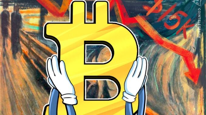 Bitcoin Risks Final Leg Down to $54K in the Next 5 Months, Analyst Warns