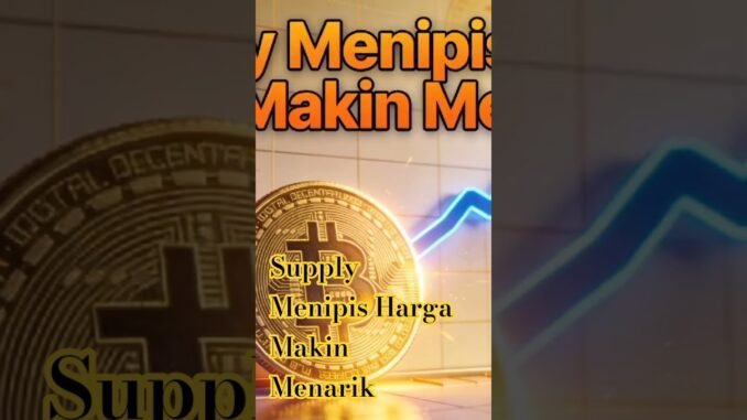 Bitcoin Supply Menipis: Strategi Cerdas Investor Jangka Panjang #timothyronald