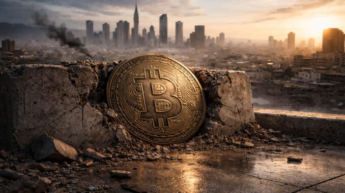 Bitcoin breaks critical support as dollar and oil move together, raising risk of a deeper drop