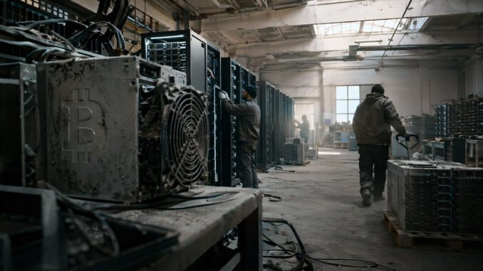 Bitcoin miners pivot to AI is now an immediate risk to network security