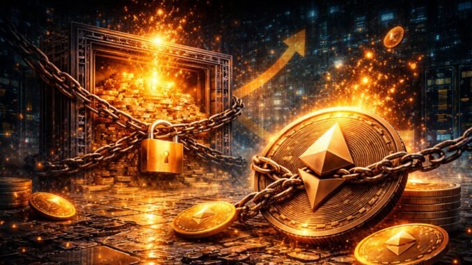 Bitmine Just Locked $340M More In Ethereum – Supply Keeps Shrinking