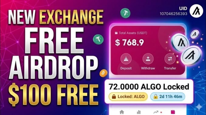 Bitponix New exchange Airdrop, new wallet airdrop, new mining app, new crypto airdrop,