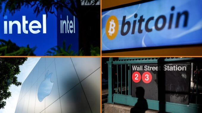 Bloomberg Money Minute: Intel Joins Musk AI Project; Bitcoin and Apple Shares Fall