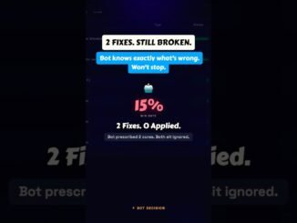 Bot Has 2 Fixes. Both Pending. Still Losing. | AI Trading Bot #Shorts