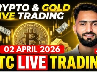 Btc Live Trading & Gold Live Trading | crypto live trading & xauusd Live Trading 02 April 2026 #Gold