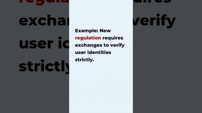 C1 Crypto English | Introduction to Cryptocurrency | Keyword: Regulation + Shadowing