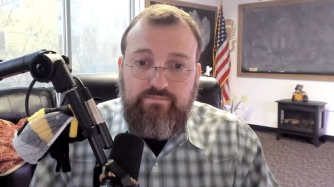 Cardano news Charles Hoskinson