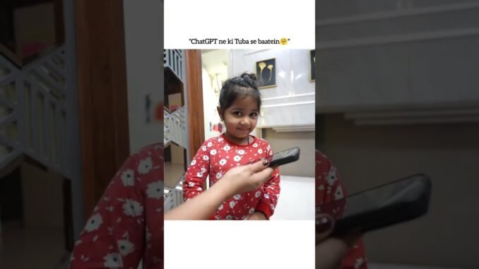 ChatGPT ne ki Tuba se baatein🤗 #armaanmalik #kritikamalik #payalmalik