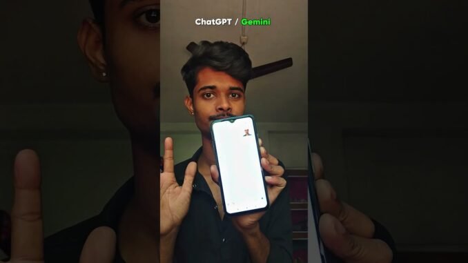 ChatGPT vs Gemini 😱 | কে ভালো Thumbnail বানায়? 🤯 #shorts