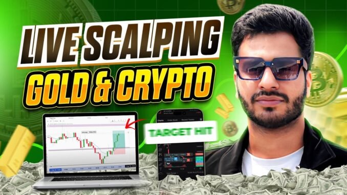 Crypto  Gold Live Trading 7 April | Market Trader | #goldtrading #cryptotrading #bitcoin