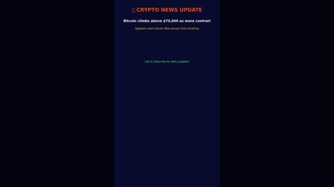 Crypto News April 06 2026 #Shorts #crypto #bitcoin
