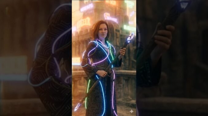 Cyberpunk Fantasy Characters - Grok AI