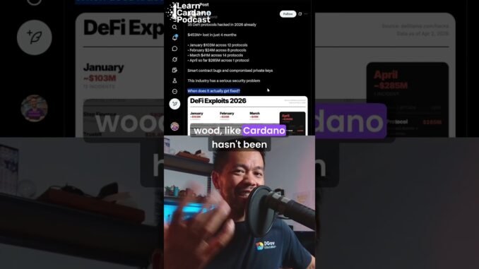 DeFi isn't ready for retail users, unless...  #cardano #cryptocurrency #crypto #web3