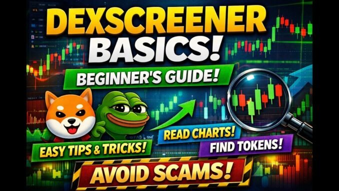 Dexscreener Tutorial Part 1 Basics