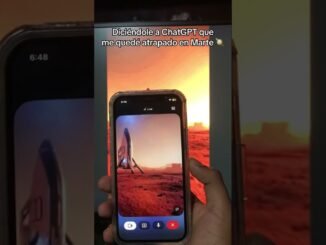 Diciéndole a ChatGPT que me quedé atrapado en Marte🪐 #viral