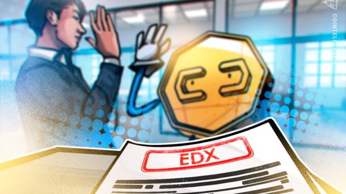EDX Markets Applies for OCC Trust Bank to Expand Crypto Services