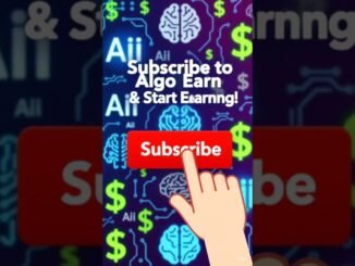 Earn Money Online Using AI – Beginners Guide | Algo Earn Shorts