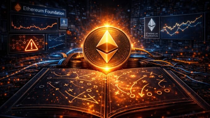 Ethereum Foundation Just Changed Its Playbook. The Signal Is Hard Ethereum Foundation Just Changed Its Playbook. The Signal Is Hard to Ignore