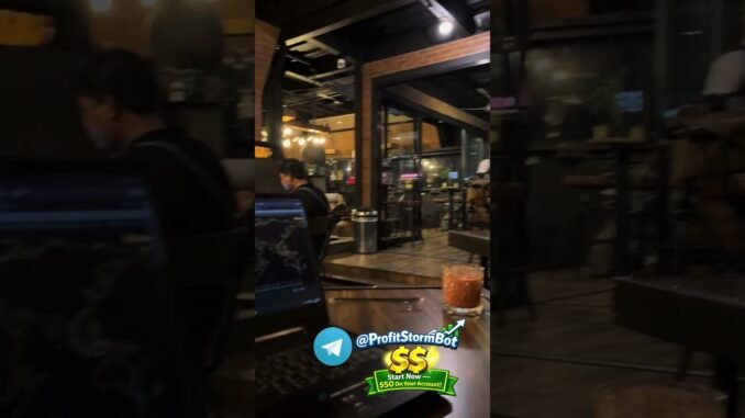 Financial Freedom with AI 🚀 ProfitStorm Bot Earns Crypto 24/7 #tradingbot #crypto #passiveincome