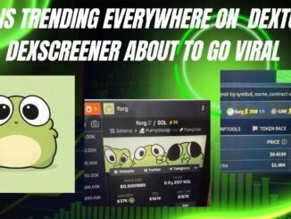 Forg Is Trending Everywhere on Dextools Dexscreener! Is About To Go For a Fwog Rally!