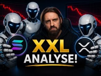 Fünf Coins. Ein Muster. Eine Entscheidung. Solana XRP Fetch.AI Render Virtuals Analyse