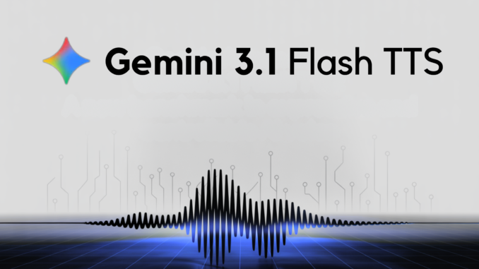 Google AI Launches Gemini 3.1 Flash TTS: A New Benchmark in Expressive and Controllable AI Voice
