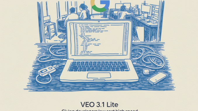 Google AI Releases Veo 3.1 Lite: Giving Developers Low Cost High Speed Video Generation via The Gemini API