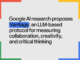 Google AI Research Proposes Vantage: An LLM-Based Protocol for Measuring Collaboration, Creativity, and Critical Thinking
