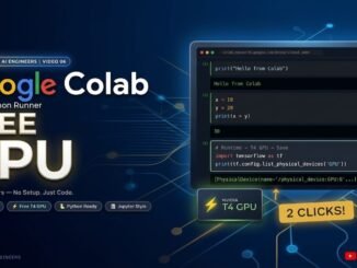 Google Colab Tutorial for Beginners | Run AI Models Free | Python for AI Engineers #6