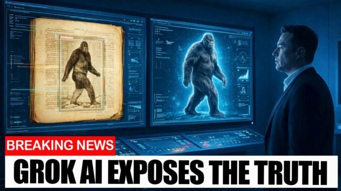 Grok AI Discovered Something Terrify About The Bigfoot Recorded in The Bible-The Experts Speechless