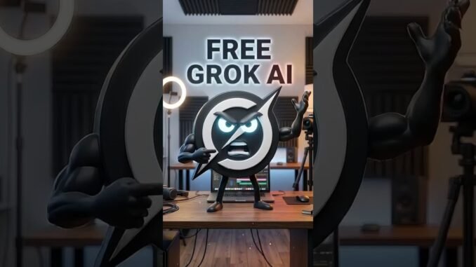 Grok AI से Free Ai Video बनानी है?  . . #ai #youtube #growth #aitips