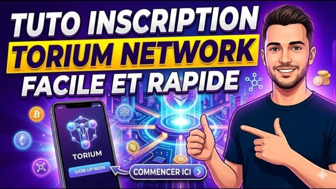 Guide Inscription Torium Network : Ne ratez pas cette opportunité Web3 !