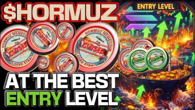 $HORMUZ COIN ON SOLANA DIP GIVING YOU THE BEST ENTRY LEVEL OPPORTUNITY!!!