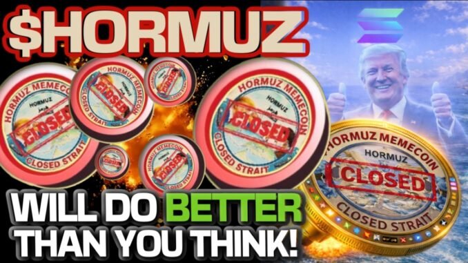 $HORMUZ COIN ON SOLANA IS GOING TO DO BETTER THAN YOU THINK!!!