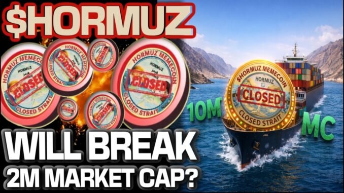 $HORMUZ ON SOLANA COULD BREAK THE 10 MILLION MARKET CAP LEVEL?