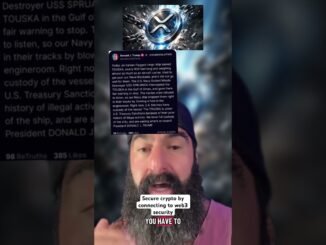 Hold crypto in a decentralized wallet and connect it to web3 security #trumpiran #investing