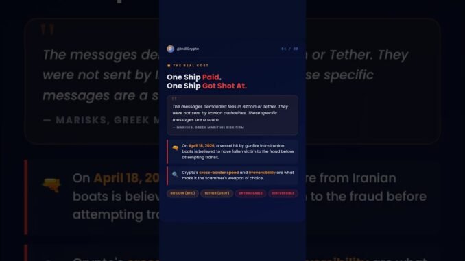 🚨 Hormuz Crypto Scam: $Million-Dollar Maritime Fraud Exposed
