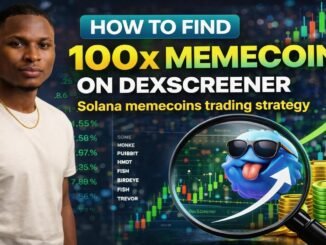 How To Find 100x Memecoins On DexScreener — Solana memecoins trading strategy